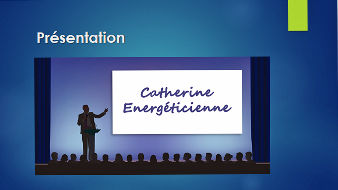 Présentation Catherine Energéticienne