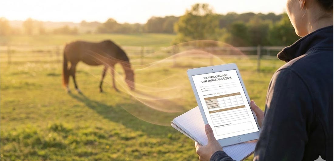 Suivi cure énergétique cheval