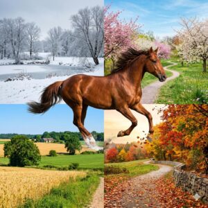 Soin énergétique saisonnier cheval
